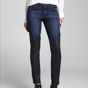 Rich and Skinny Night Rider Leather Jeans